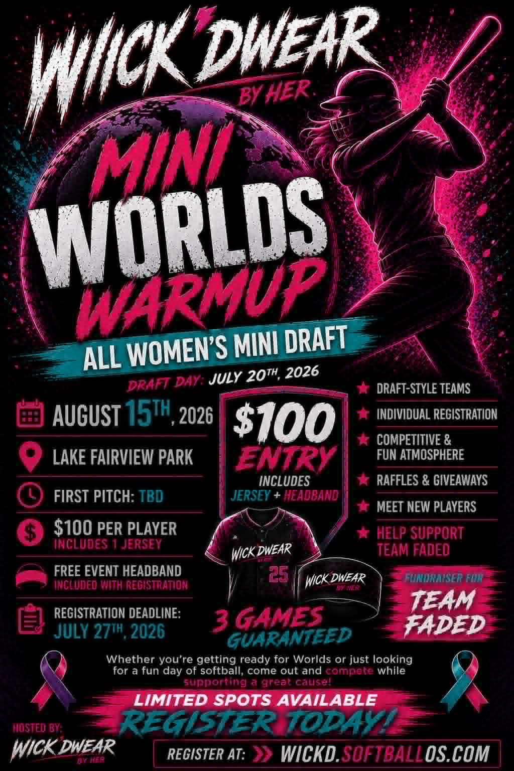 Wickd Wear Women's Worlds Warmup